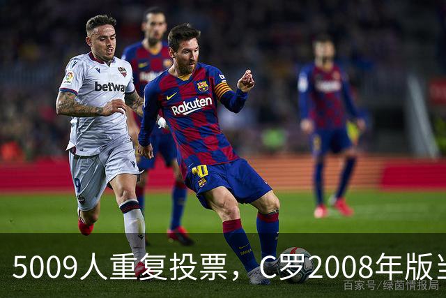5009人重复投票，C罗2008年版当选史上最佳金球奖得主